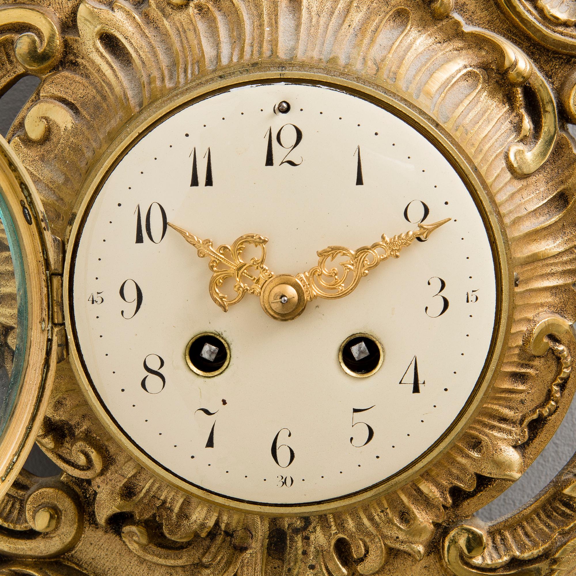WALL CLOCK, Japy Frères, France, the late 19th century.