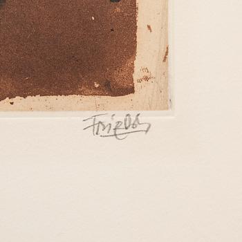 Johnny Friedlaender, 2 works Untitled.