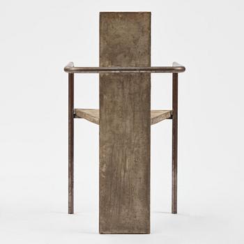 Jonas Bohlin, karmstol, "Concrete", provex, Källemo, Värnamo, efter 1981.