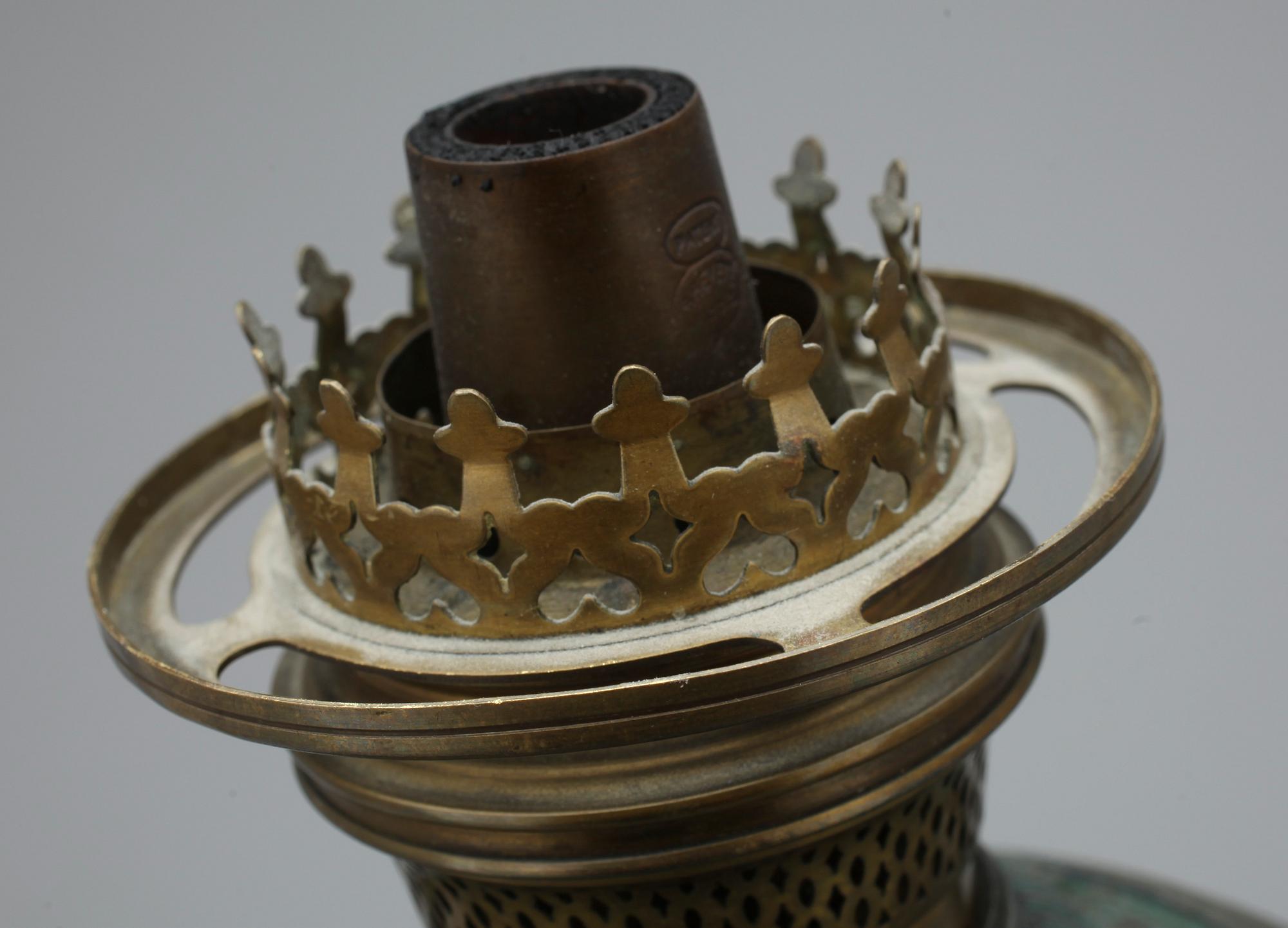 FOTOGENLAMPA, metall, 1900-talets början.