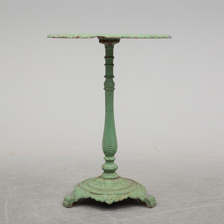 BORD, gjutjärn, omkring 1900.