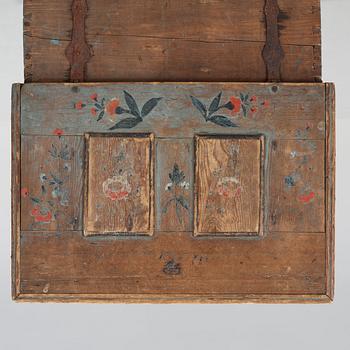 a folk art chest from Ljusdal Järvsö in the first half of the 19th century.