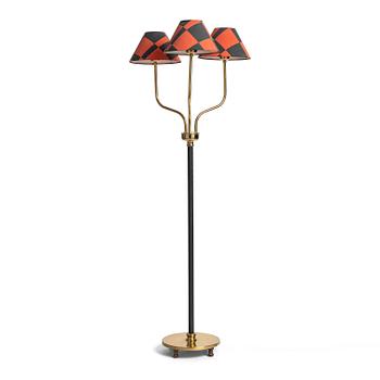 253. Josef Frank, a floor lamp model "2426", Firma Svenskt Tenn, mid-20th century.