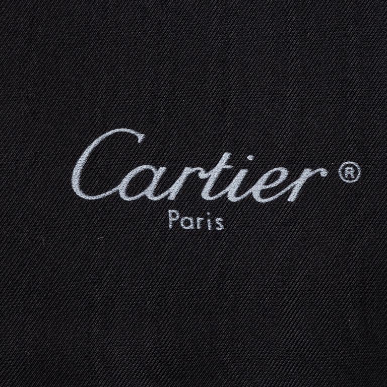 Cartier, scarf.