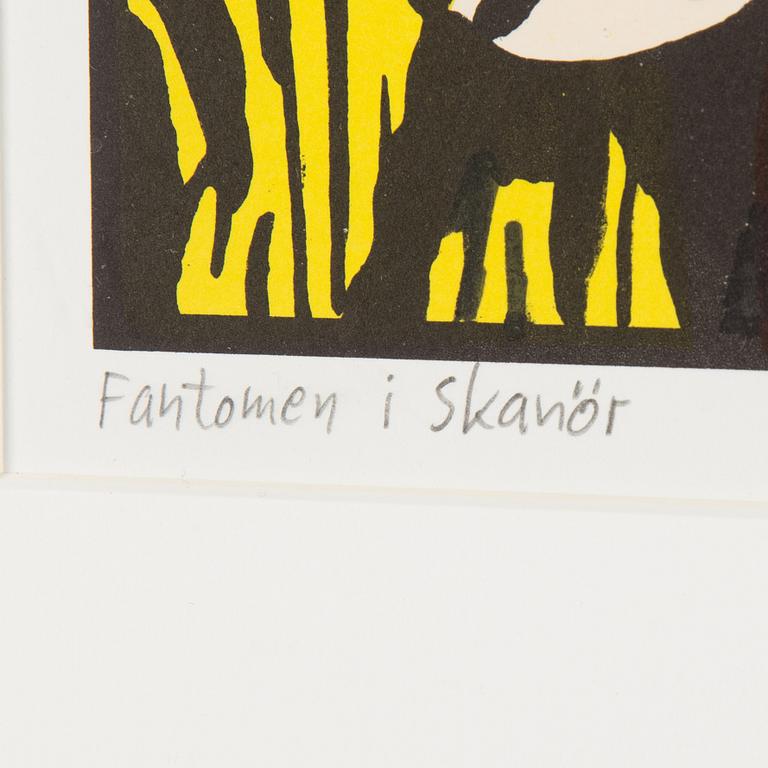 CARL JOHAN DE GEER, litografi, signerad och numrerad 47/290, daterad 2011.