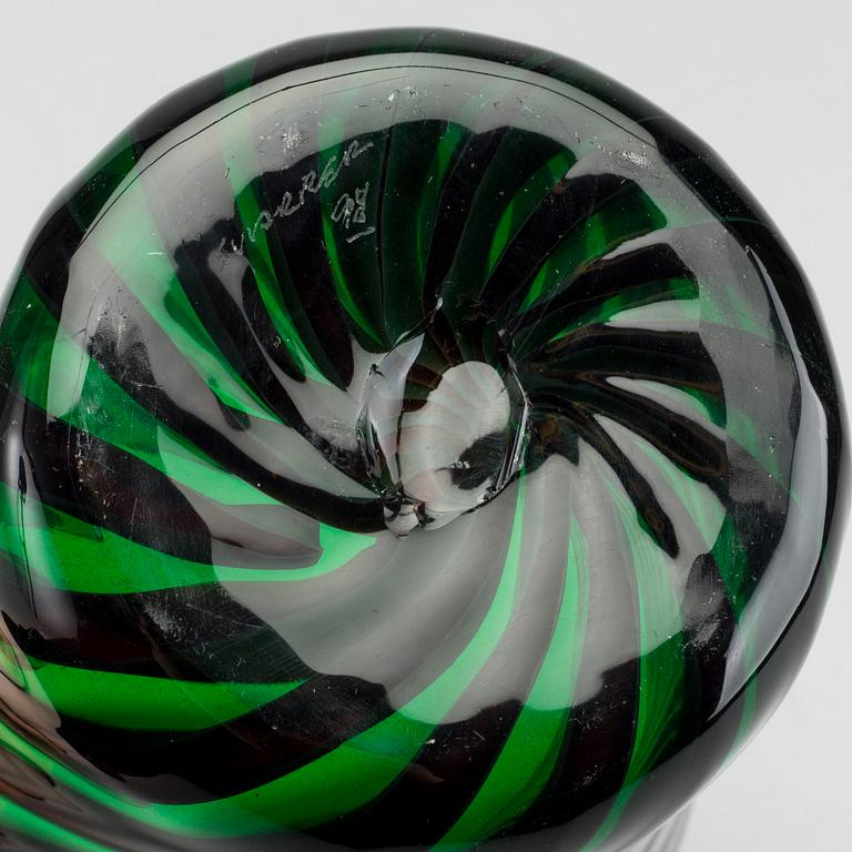 PETER SVARRER, vase, signed and dated 98.