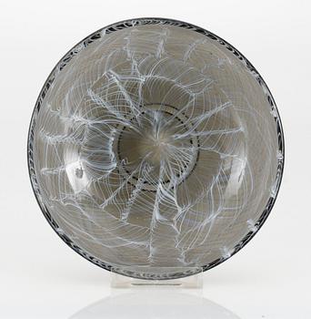 A Paolo Venini "Mosaic Zanfirico" glass bowl, Venini Murano, Italy 1950´s.