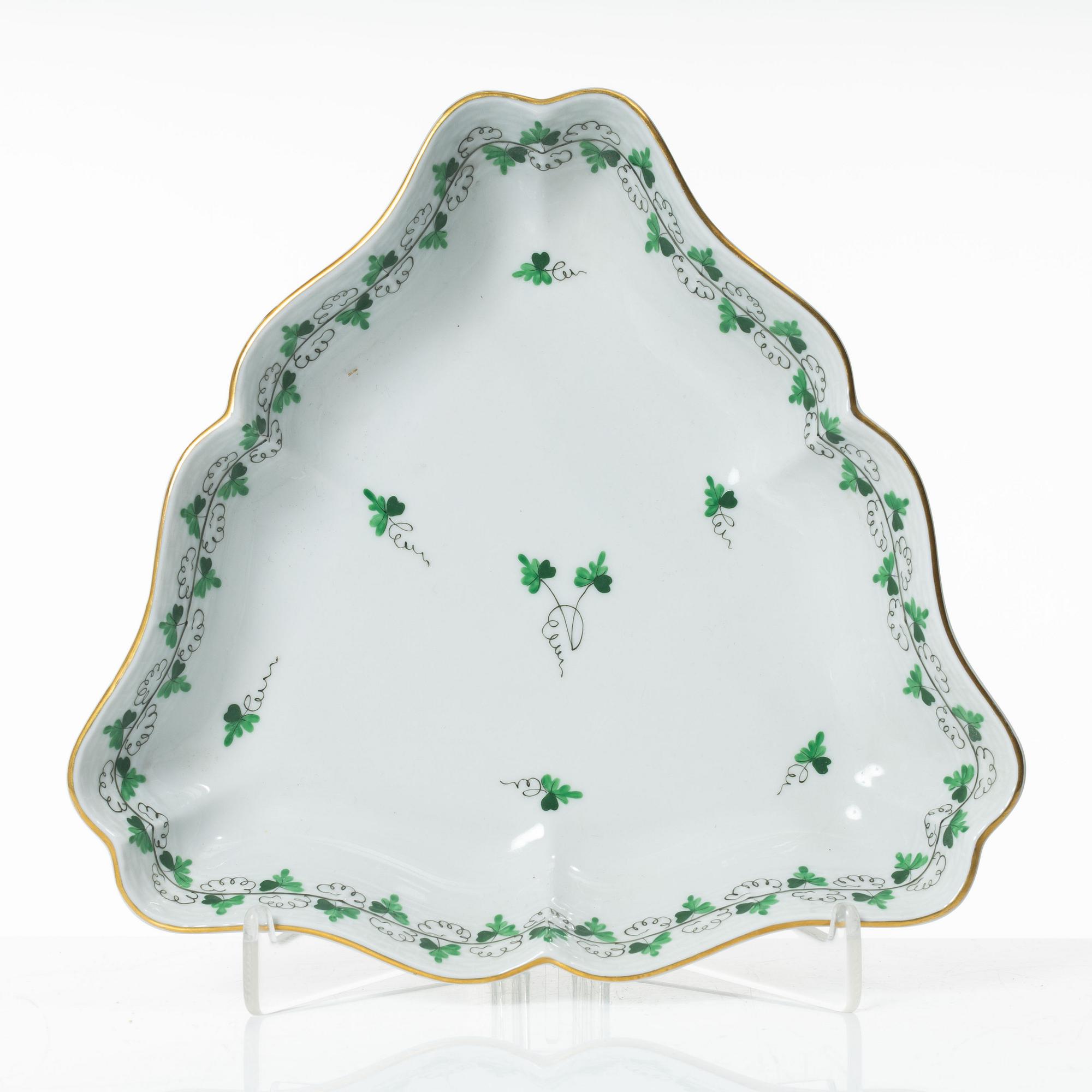 Matservis, 29 delar, "Parsley" och vas, porslin, Herend, Ungern.