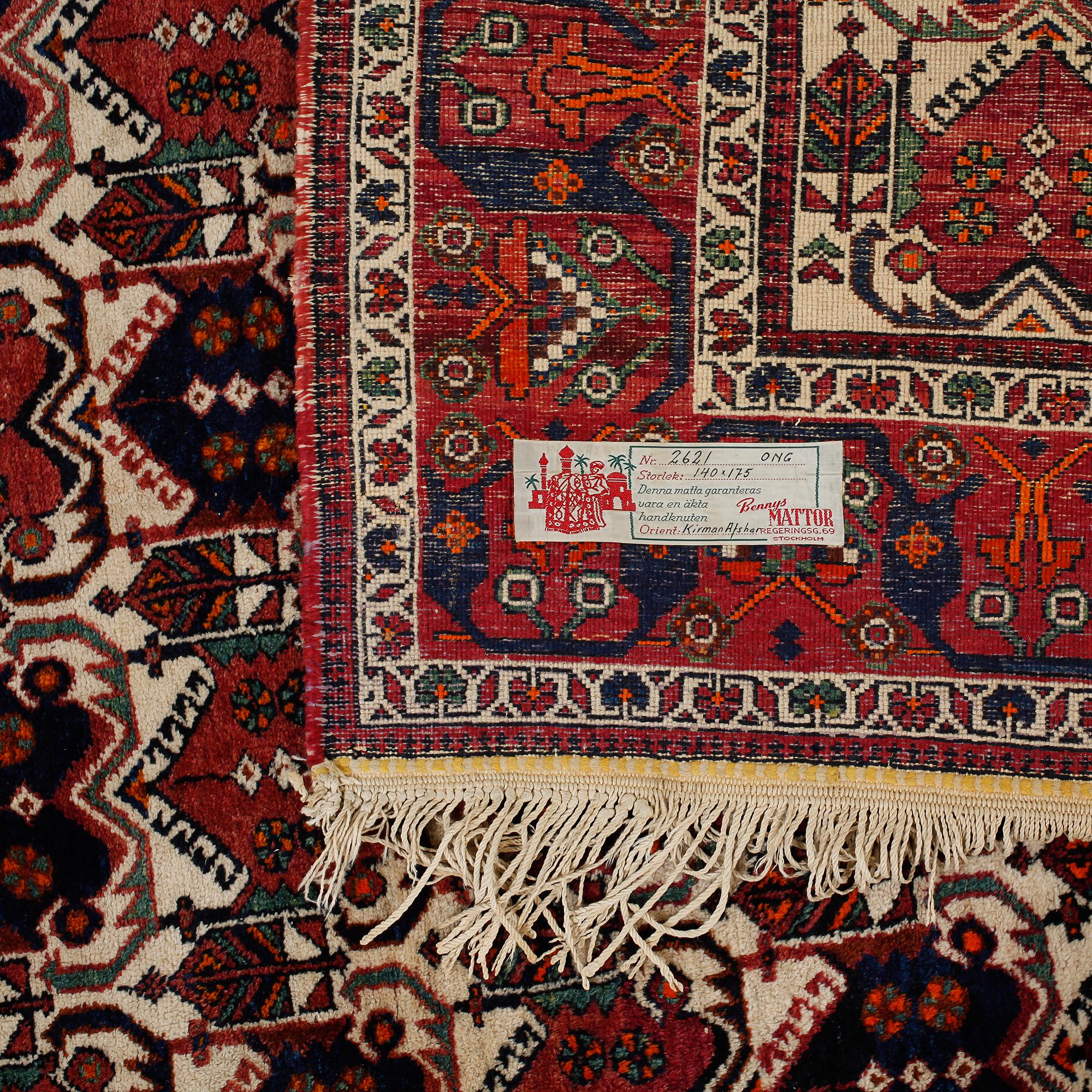 MATTA, Afshar, old, 170 x 138 cm.