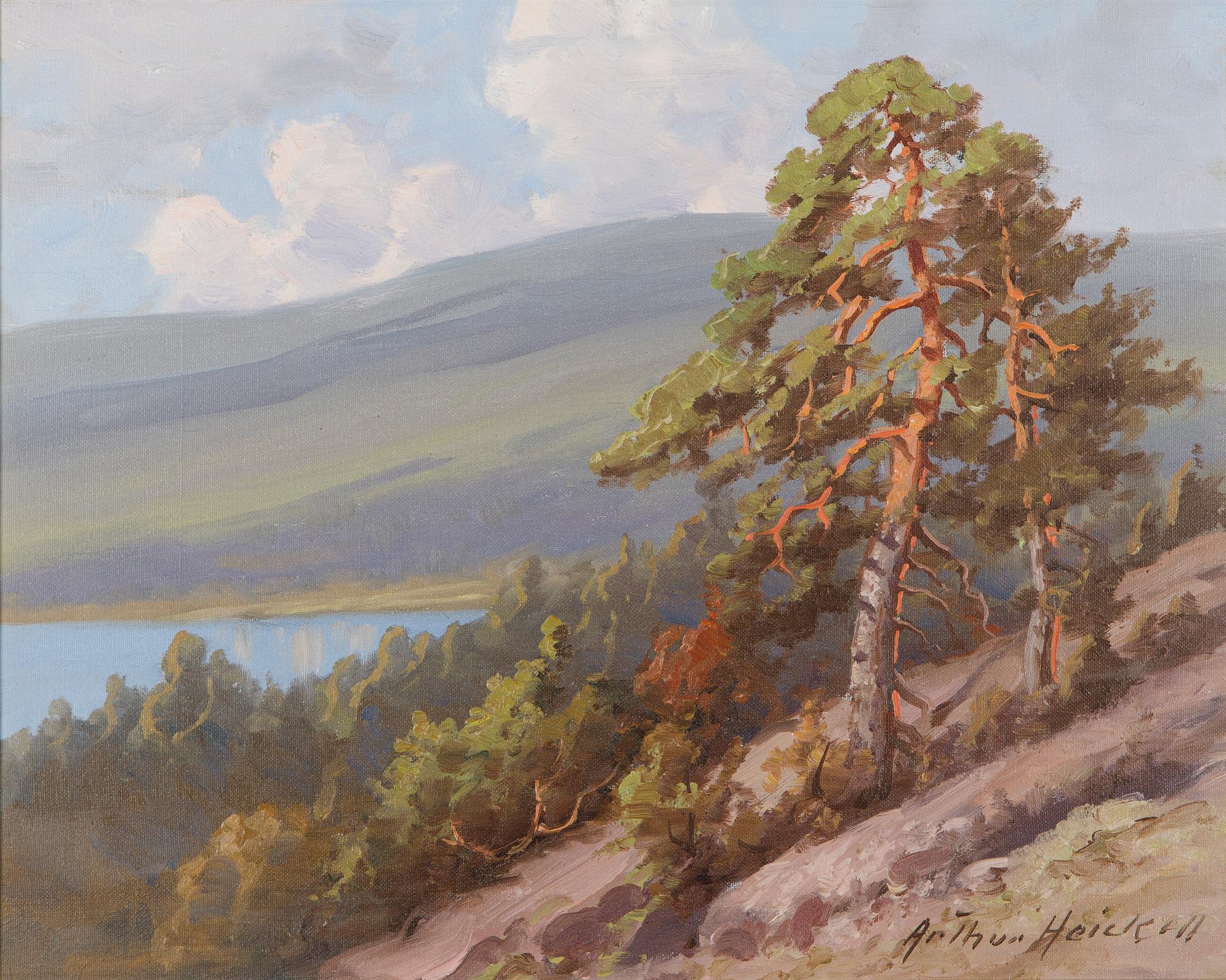 Arthur Heickell, Maisema.