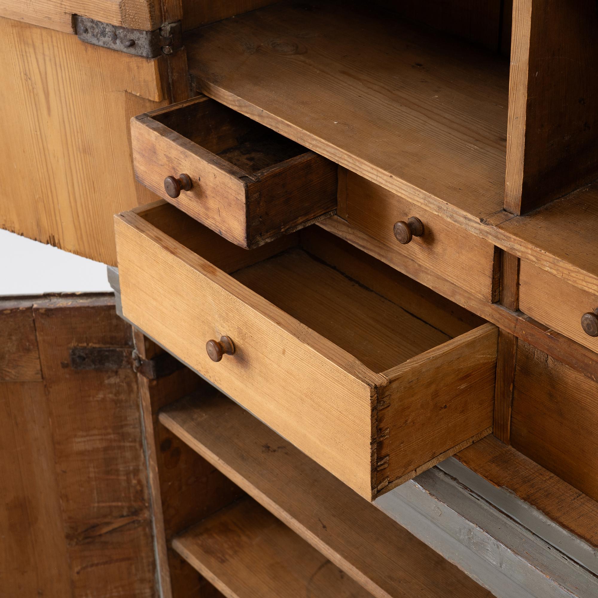 A Rococo style cabinet, 18th-19th century.