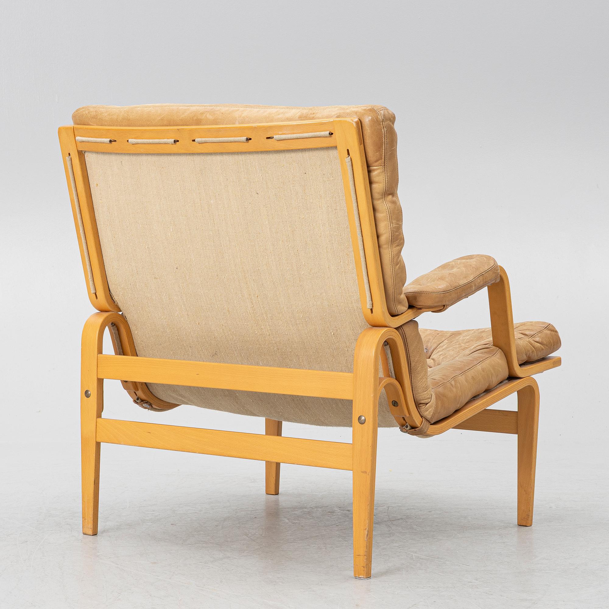 Bruno Mathsson, an 'Ingrid' armchair, Dux.