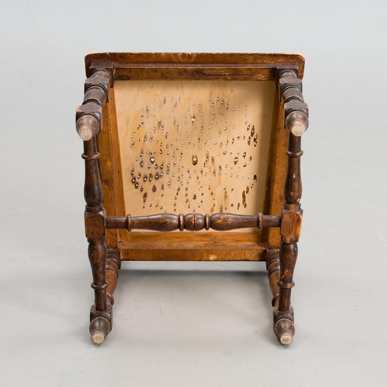 A late 19th century side chair.