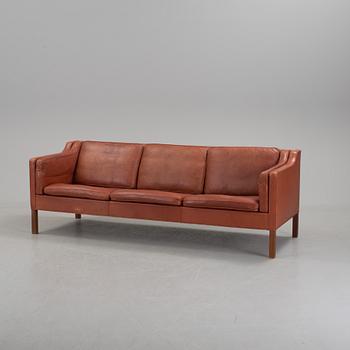 A model 2213 sofa by Børge Mogensen, Fredericia Stolefabrik, Denmark.