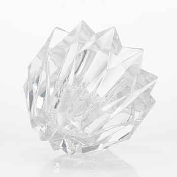Aimo Okkolin, a 'Water Lily' crystal bowl, signed Aimo Okkolin, Riihimäen Lasi Oy.