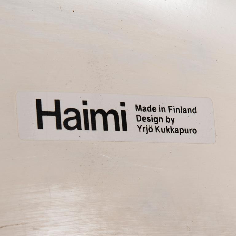 YRJÖ KUKKAPURO, nojatuoli ja rahi, "Karuselli" Haimi, 1970-luku.