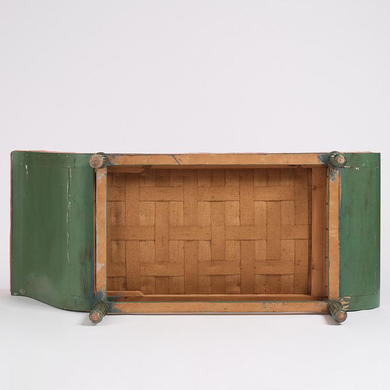 Swedish Grace, a lacquered daybed, 1920-30s.