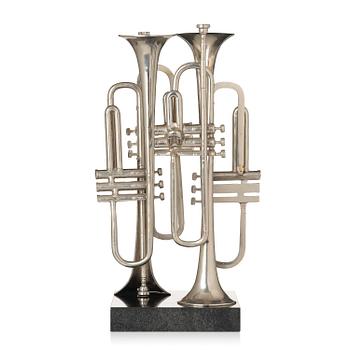 690. Arman (Armand Pierre Fernandez), Sans titre (Coupe de Trompette).