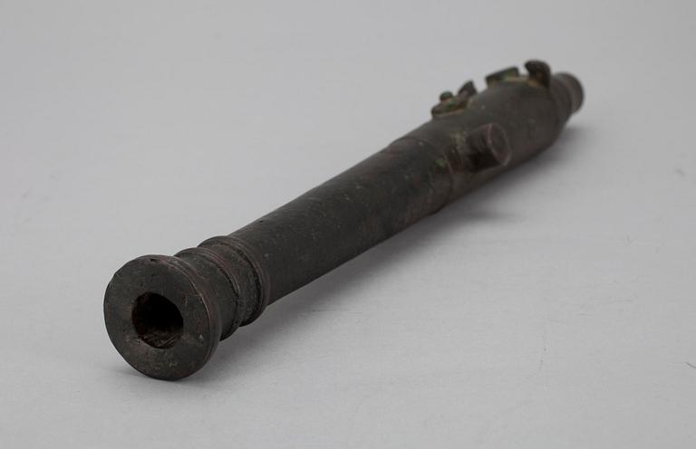 KANON, brons, trol. England 1700-tal.