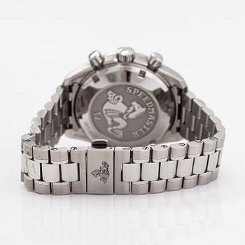 Omega, Speedmaster, co-axial, chronometer, wristwatch, 38 mm.