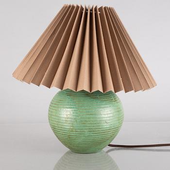 Upsala Ekeby, bordslampa, 1930-40-tal.