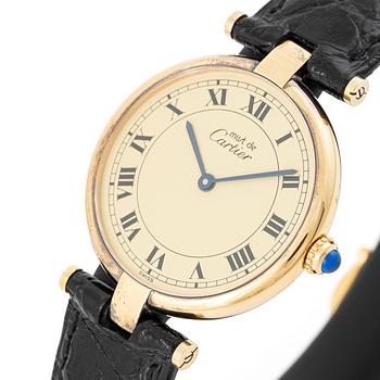 Must de Cartier, VLC, wristwatch, 30 mm.