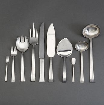 FOLKE ARSTRÖM, bestick 100 delar, "Thebe", Gense, Sverige 1950-60.