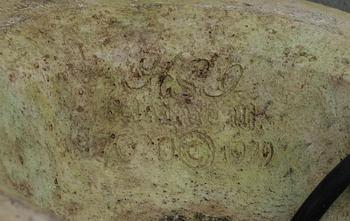 TRÄDGÅRDSFONTÄN, sten-komposit, 1900-talets slut.