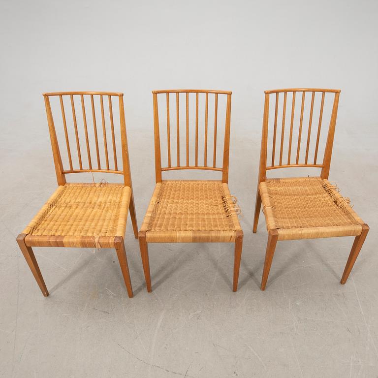 Josef Frank, chairs 6 pcs model no 970 for the company Svenskt Tenn.