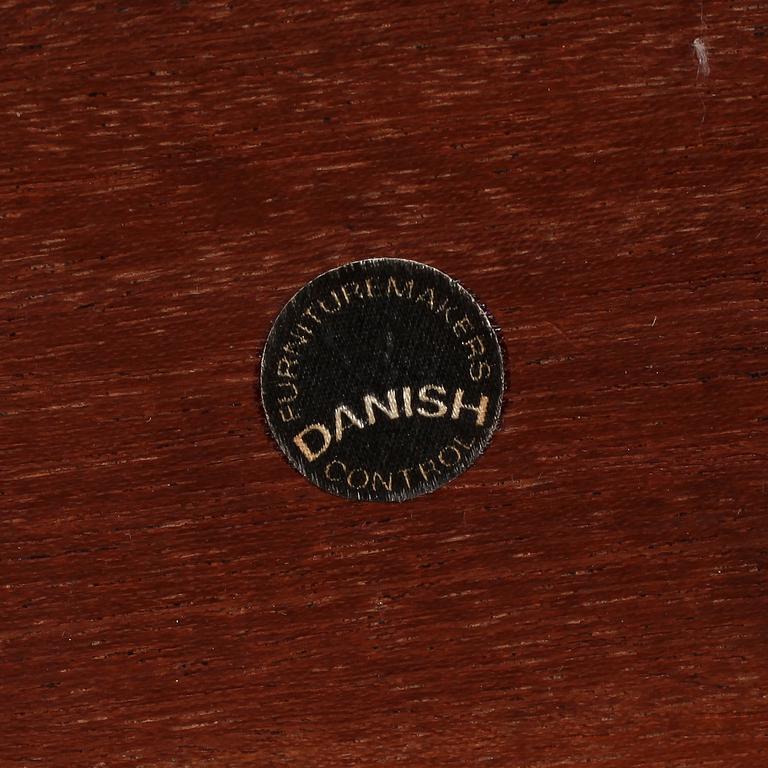 SOFFBORD, Severin Hansen Jr för Haslev, omkring 1960.