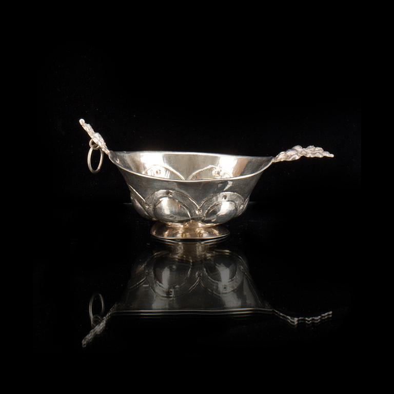 KÅSA, silver, Pehr Wilhelm Hanngren, Falun,1804. Vikt ca 60g.