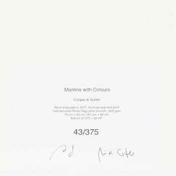 Cooper & Gorfer, "Marilina with Colours".