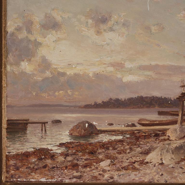 Hjalmar Munsterhjelm, Coast landscape.