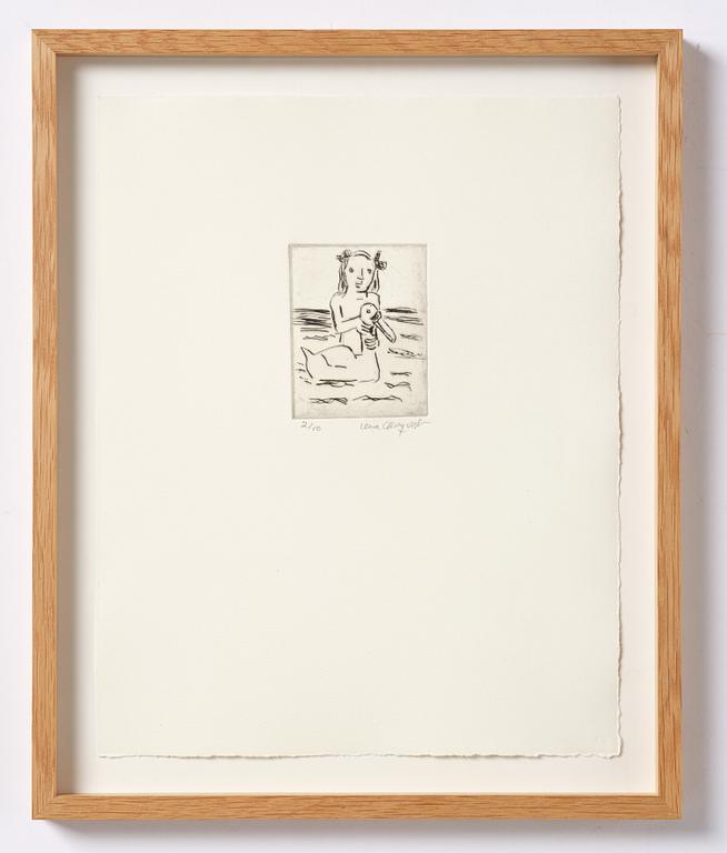 Lena Cronqvist, “Flicka och svan IIl (2016)".
