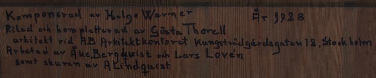 BYRÅ, gustaviansk stil, 1900-talets första hälft.