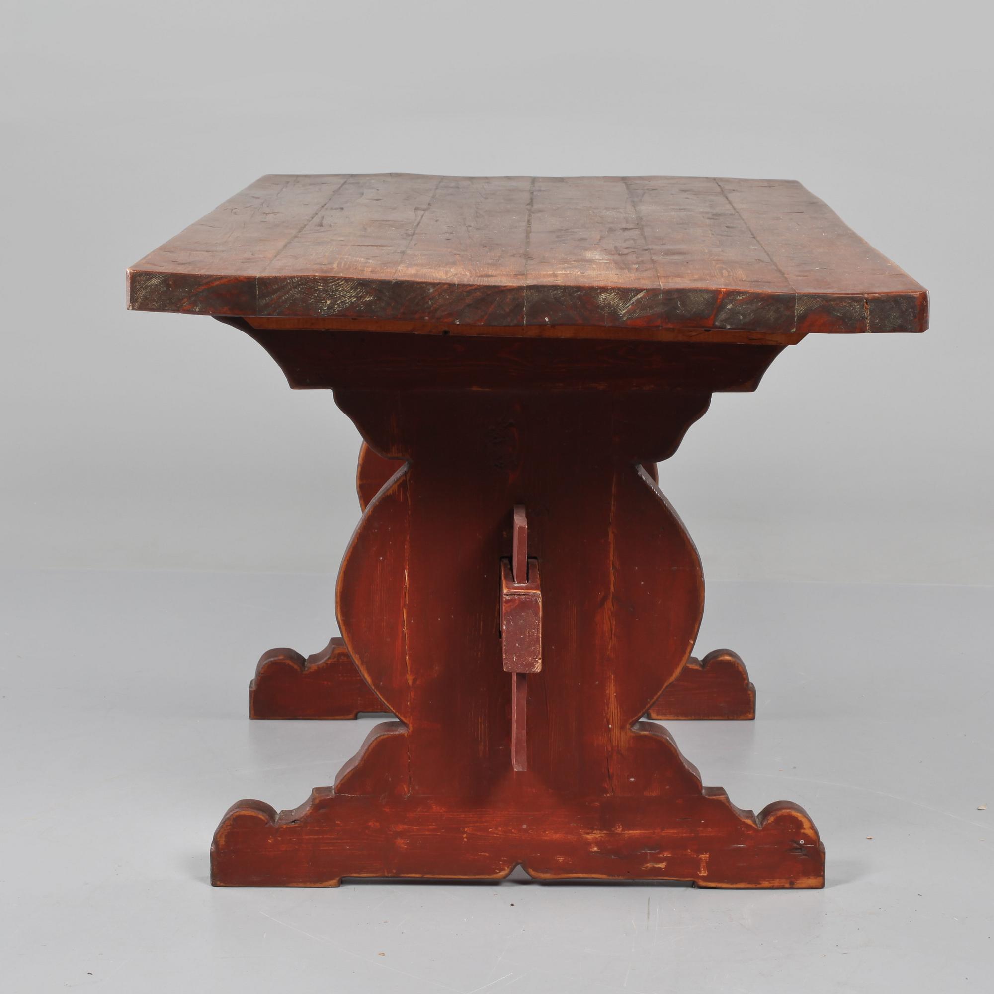 BOCKBORD, 1900-talets andra hälft.