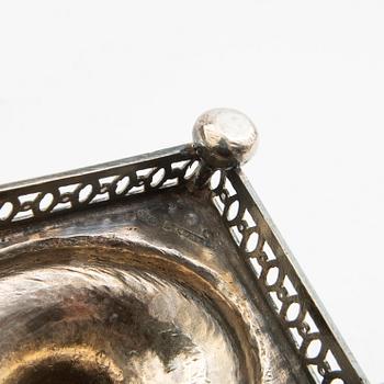 Arvid Floberg sugar bowl Gustavian silver Stockholm 1796.