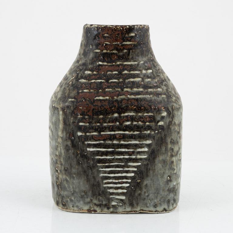Carl-Harry Stålhane, a unique stoneware vase, Rörstrand, Sweden.