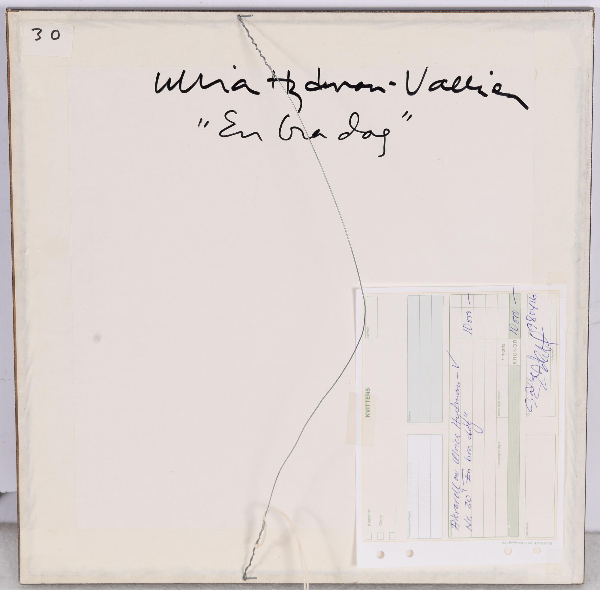 Ulrica Hydman-Vallien, "En bra dag".