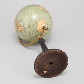 JORDGLOB, Dr H Fischer, Wagner & Debes, Leipzig, 1900-talets första hälft.