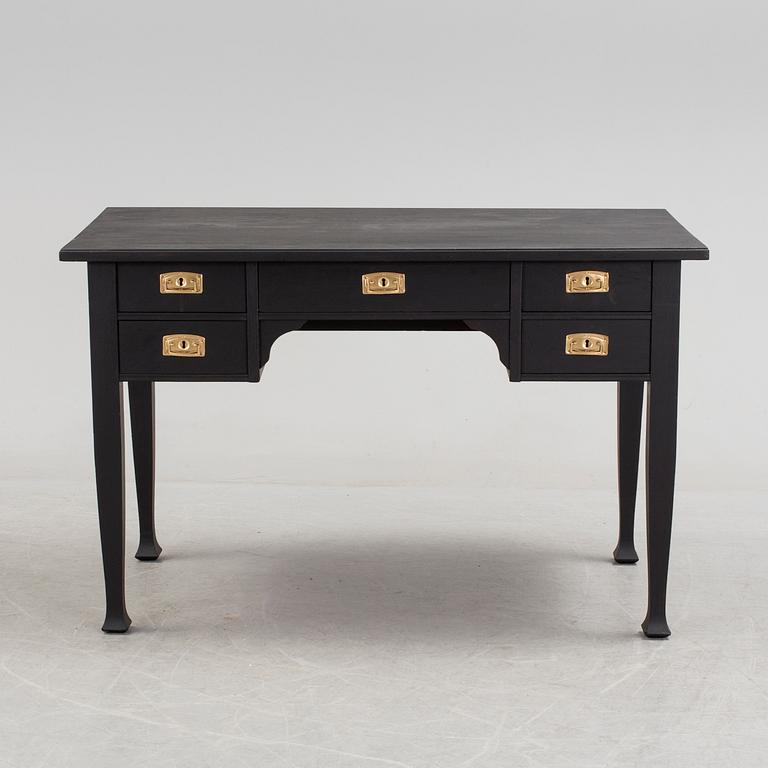 An early 20th century painted writing desk.