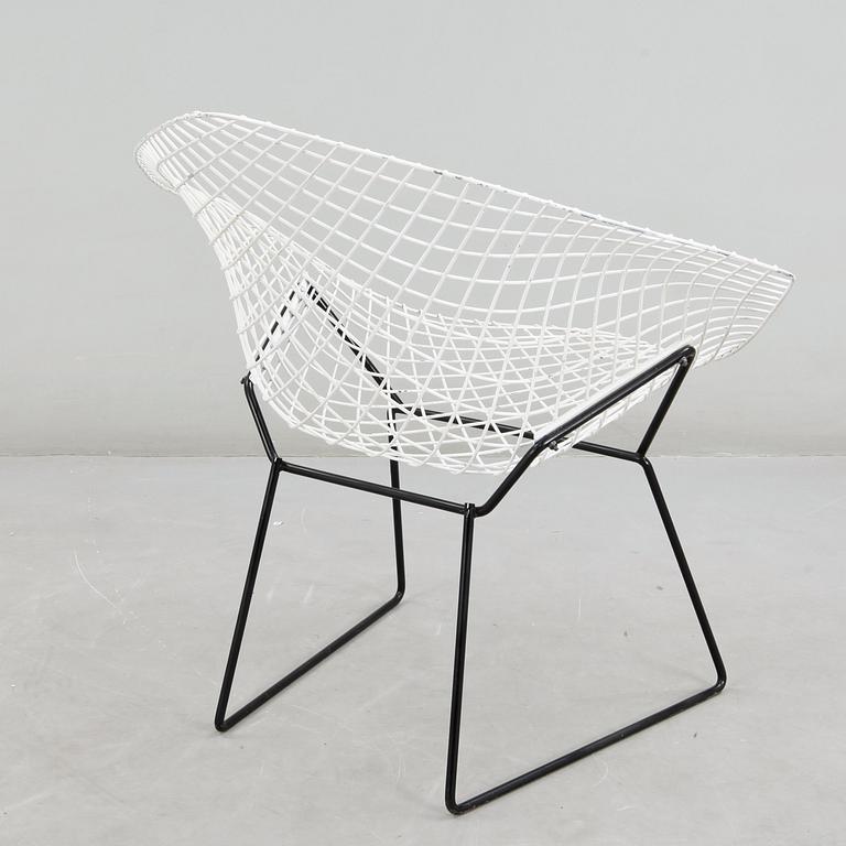 FÅTÖLJ, "Diamond chair", Harry Bertoia, modellen formgiven år 1950-52, i produktion från 1953 och framåt.