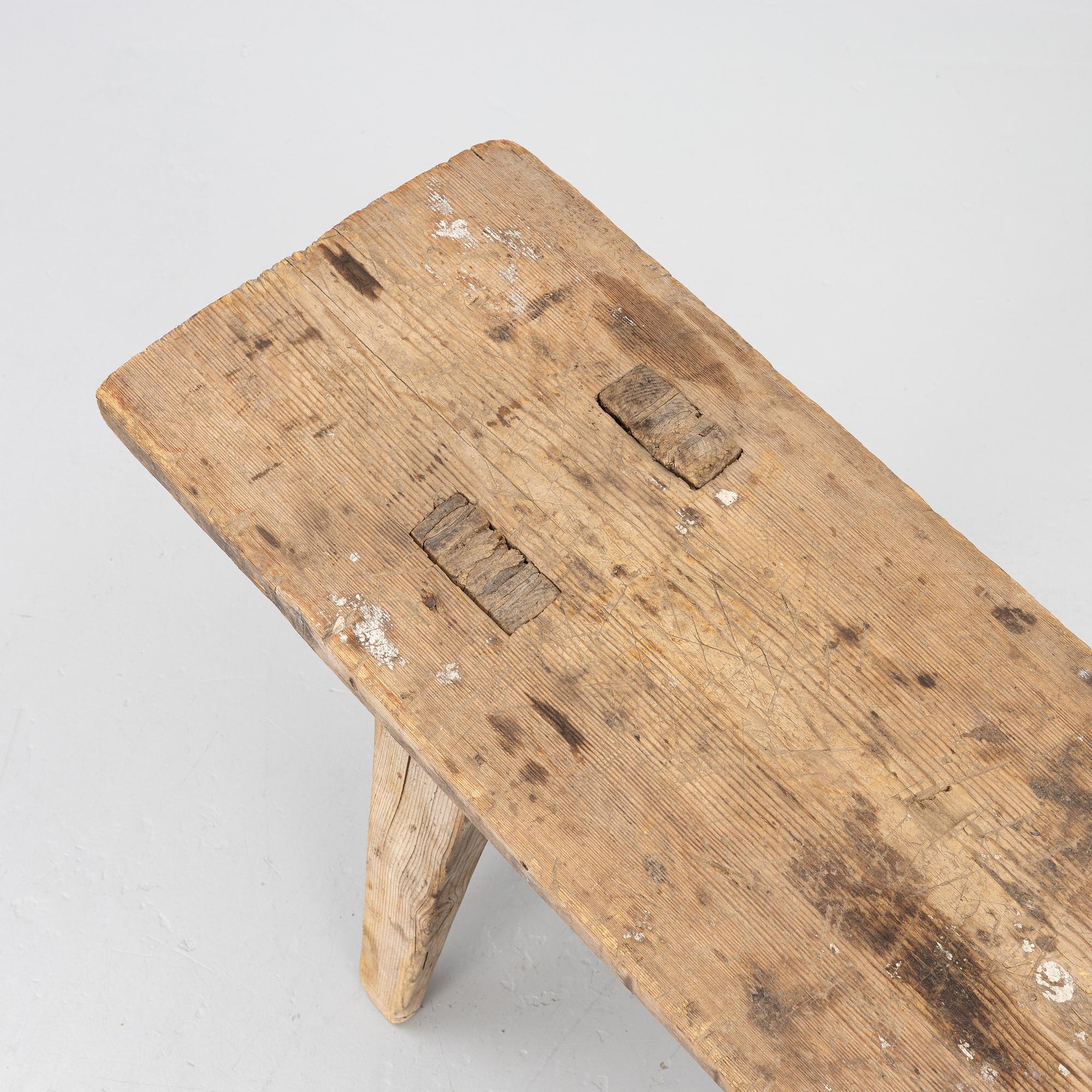 A bench, late 19th century.