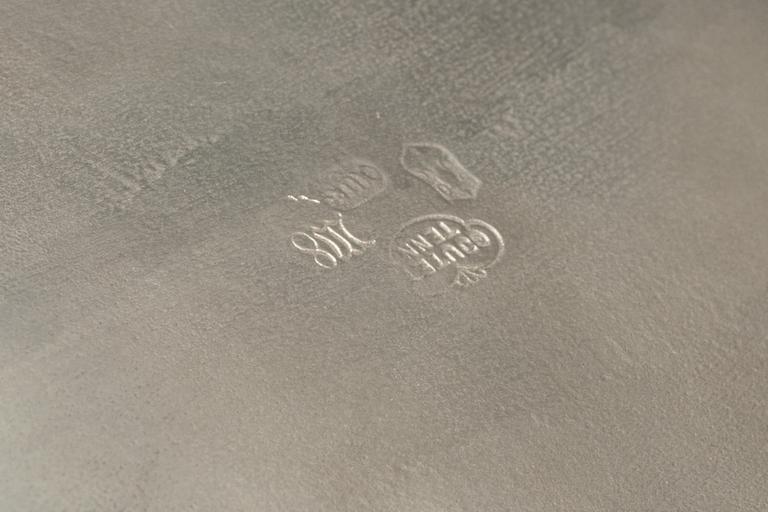 SKÅL med LOCK, tenn, Edvin Ollers, Schröder och Olsson, Stockholm, 1930-tal.