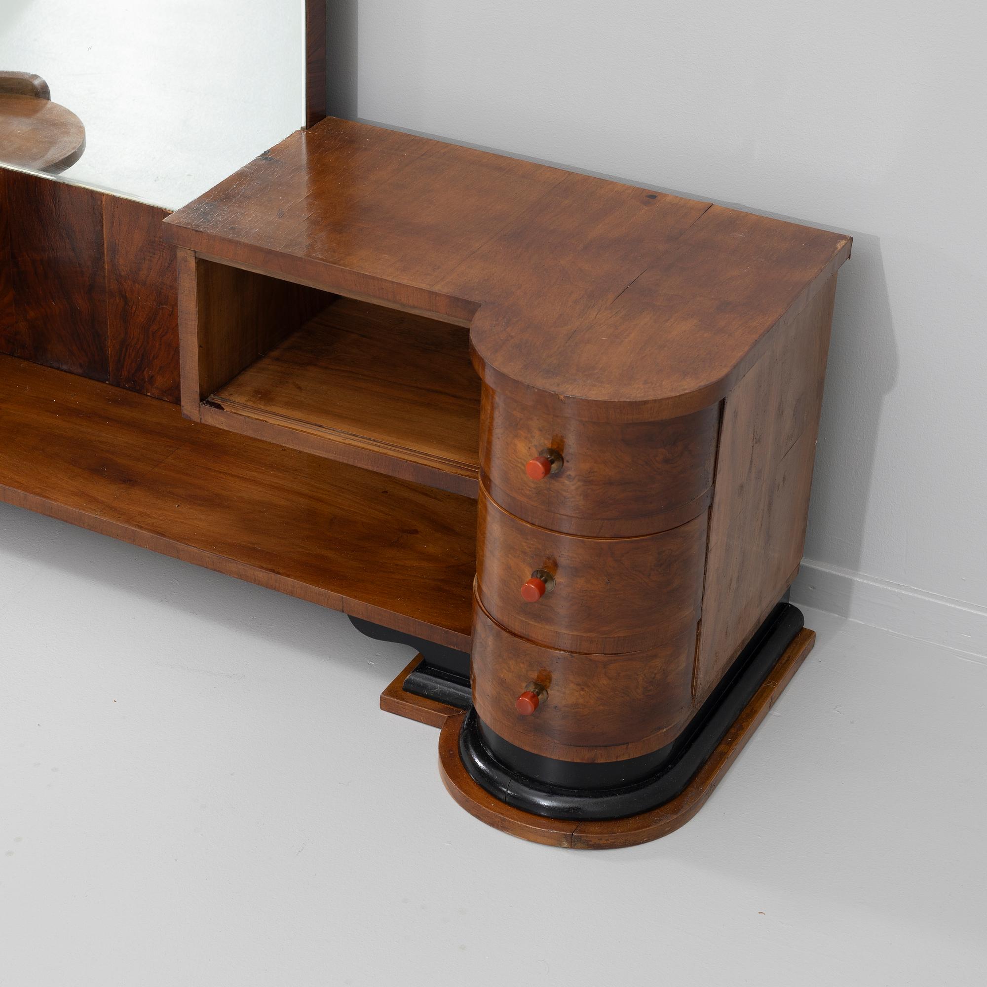Hallmöbel, art deco, 1930/40-tal.