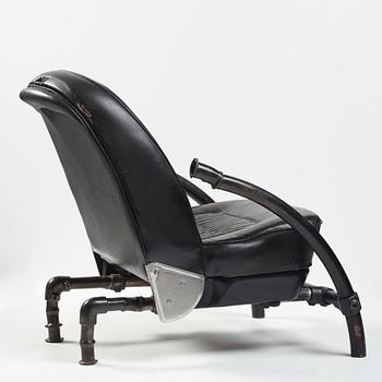 Ron Arad, RON ARAD, a version of the Rover-Chair, One Off, London 1980's.