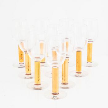 Gunnar Cyrén, glas, 10 st, "Nobel", Orrefors.
