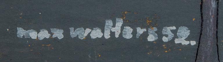 Max Walter Svanberg, gouache, signed and dated -52.