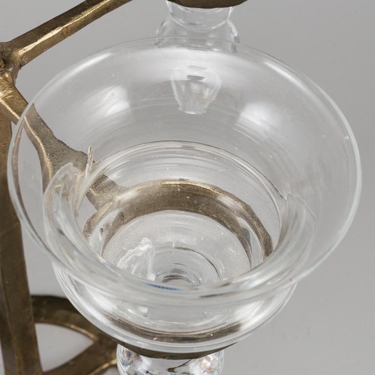 BERTIL VALLIEN, a 1970's candelabra.