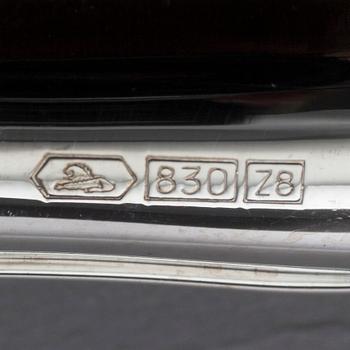BESTICK, 28 delar, "Chippendale", diverse tillverkare, Finland 1976-2001. Tot. vikt 609 g, inkl. blad.